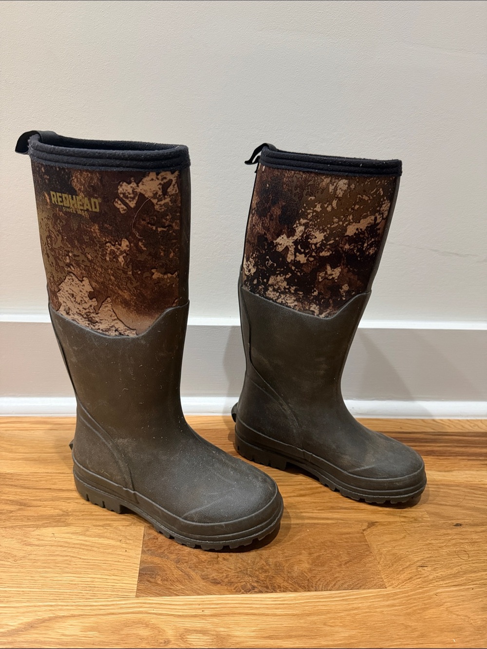 RedHead Kids Camo utility waterproof shoes